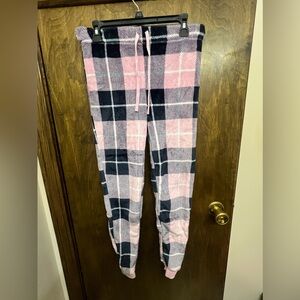 Fuzzy Joggers Size:Small (4-6) Worn once!